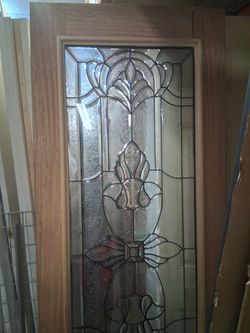 30" Natural wood
Elegant Glass door