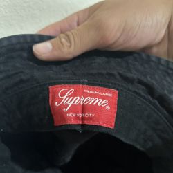 Black Supreme Bucket Hat