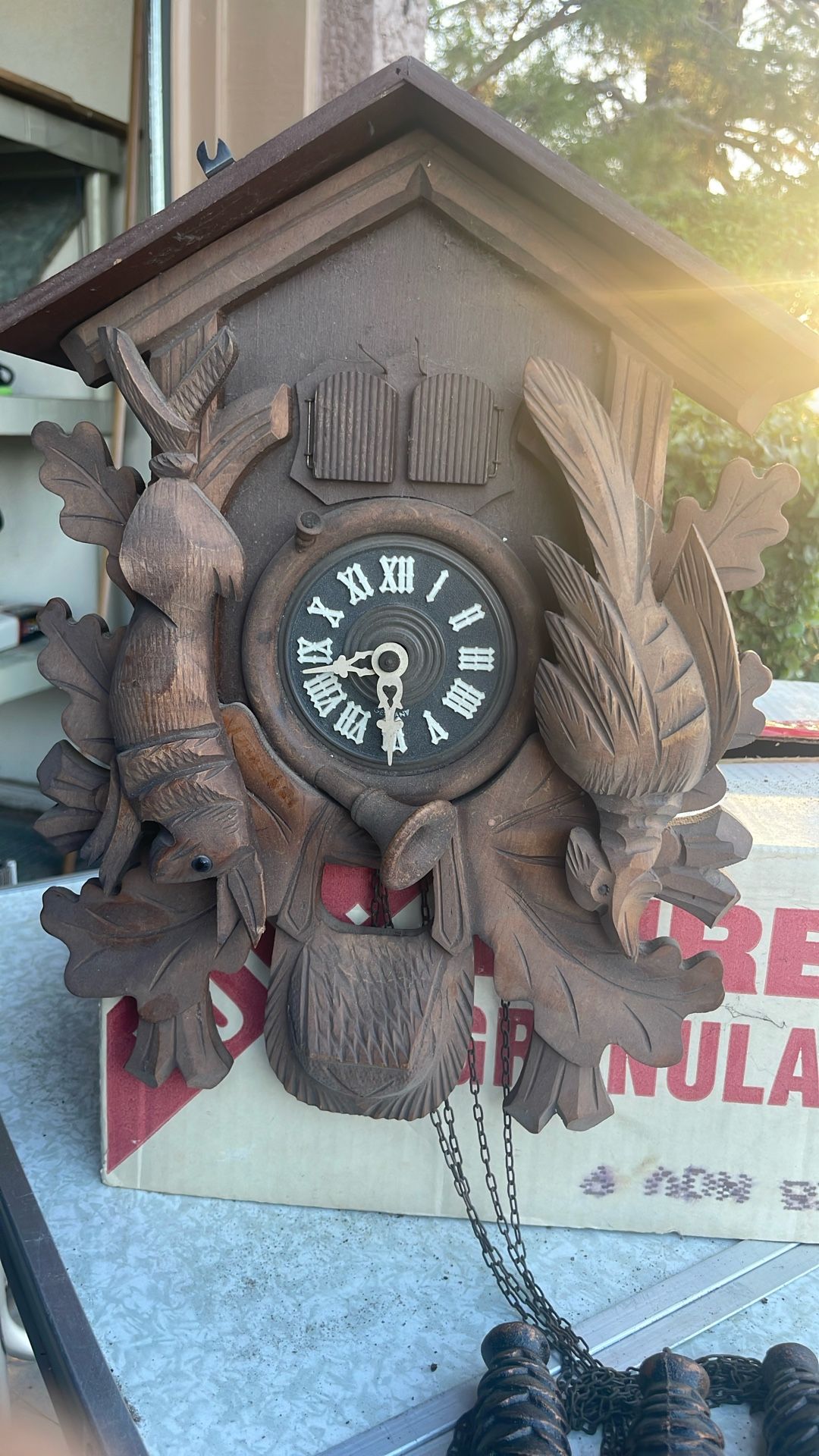BLACK FOREST COO-COO CLOCK ANTIQUE