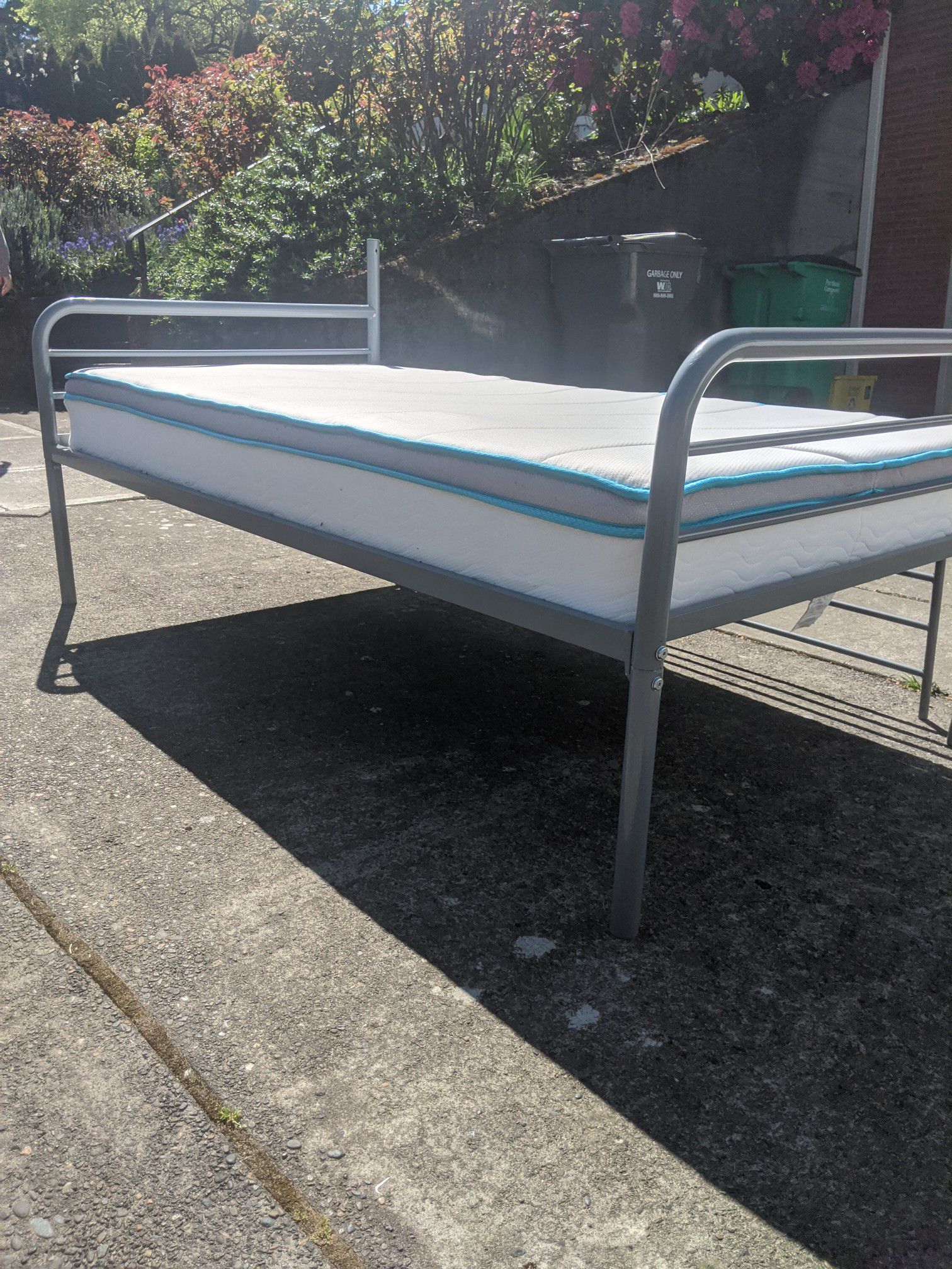 Twin Mattress and Frame