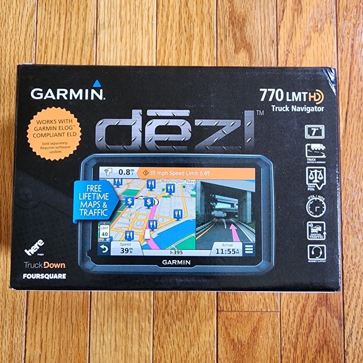 Garmin DEZL 770 LMT HD TRUCK NAV