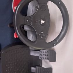Playstation Wheel For PS4 Or PS3 $35