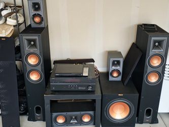 Klipsch speakers and Yamaha reciever $700