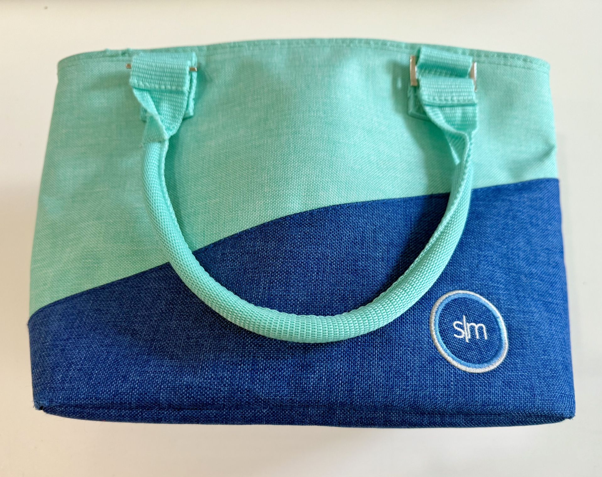Tote Bag Lunch Insulated Bag, spot on bottom but not visible when in use