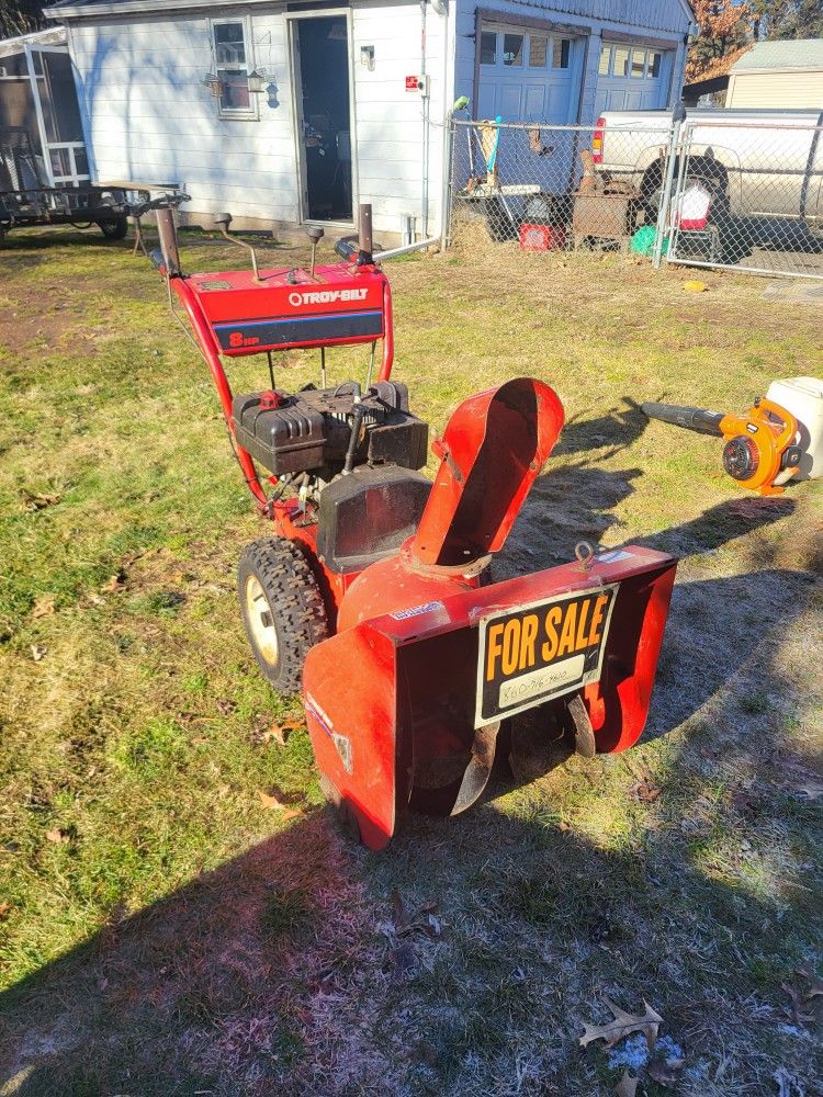 Several Snowblowers 
