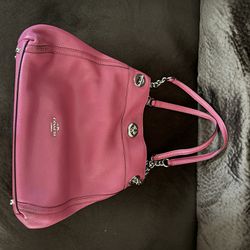 Coach Pink Shoulder Bag 