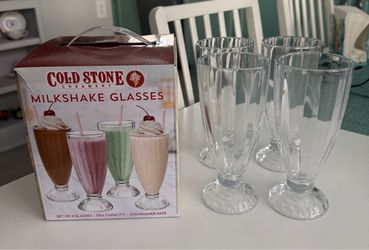 Brand New Cold Stone Creamery Milkshake Glasses