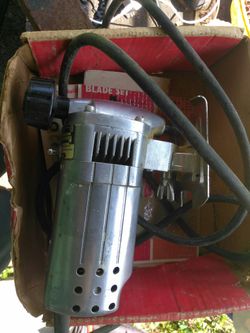 Antique sabre saw/jigsaw