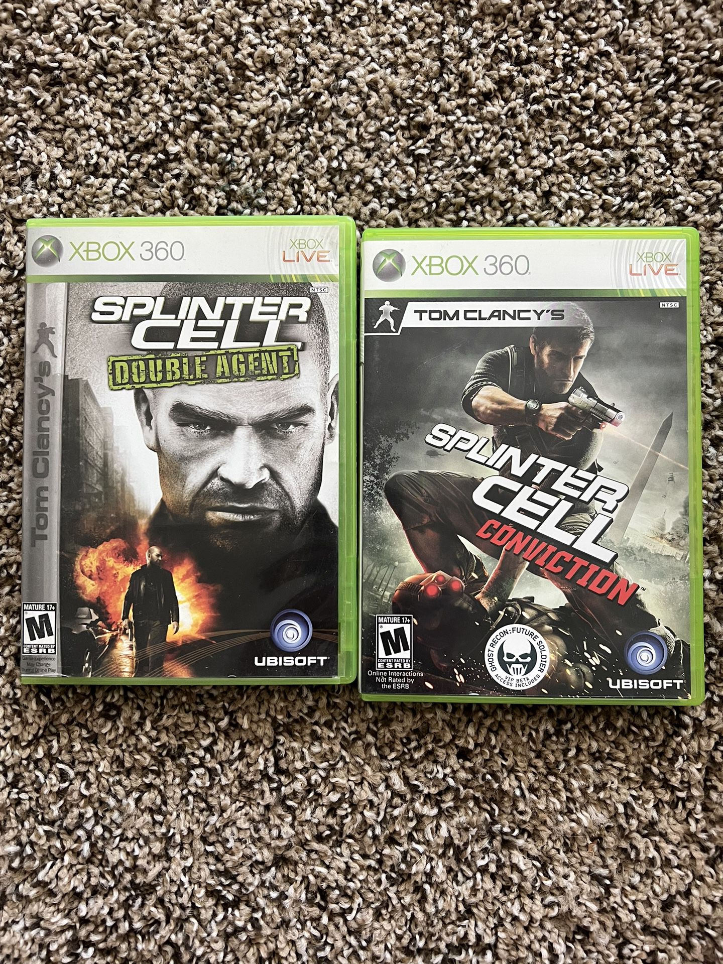  Splinter Cell Double Agent - Xbox : Video Games