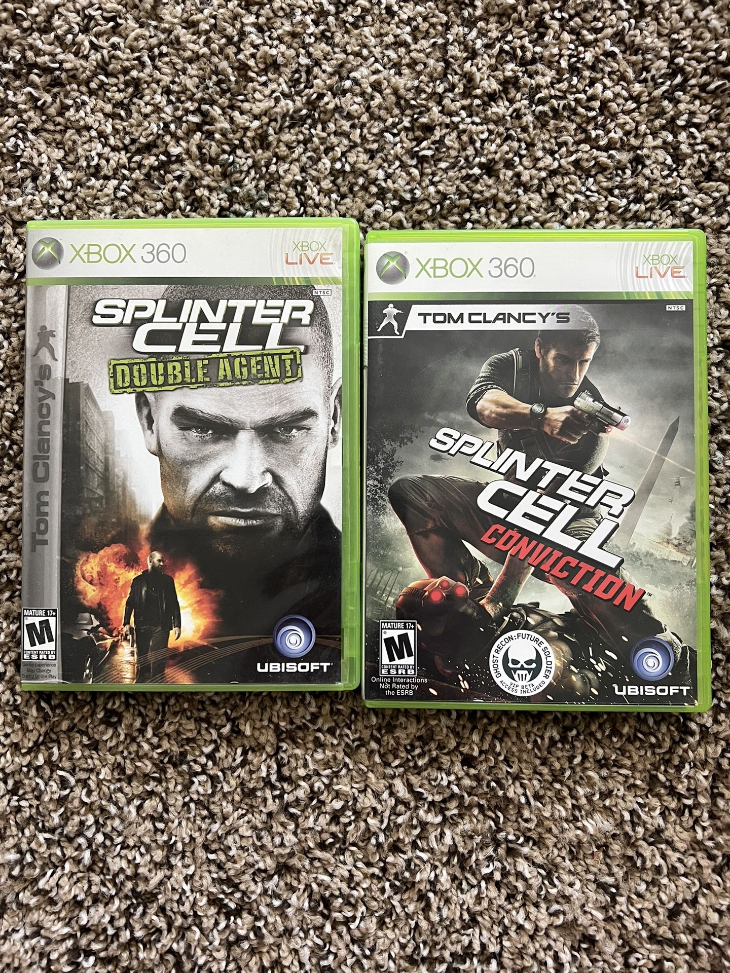 Splinter Cell Double Agent Nintendo Wii Game For Sale