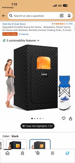 Steam sauna