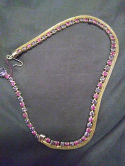 Weiss Vintage Gemstone Necklace