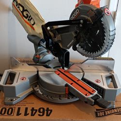 RIDGID 18V Brushless Cordless 7 1 4 in. Dual Bevel Sliding Miter Saw Tool Only for Sale in Lakeside CA OfferUp