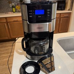 GEVI 10-Cup Grind & Brew Coffee Machine