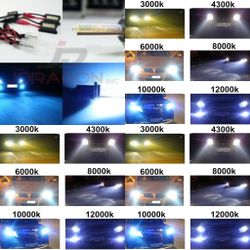 Hid conversion kit - led lights bulb kits - any car headlight - Scion frs xb tc  any ride