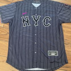 New York Mets Lindor Grey Jersey 