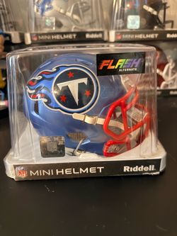 Titans Tyjae Spears Autographed Mini Helmet