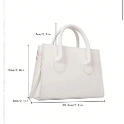Small white purse