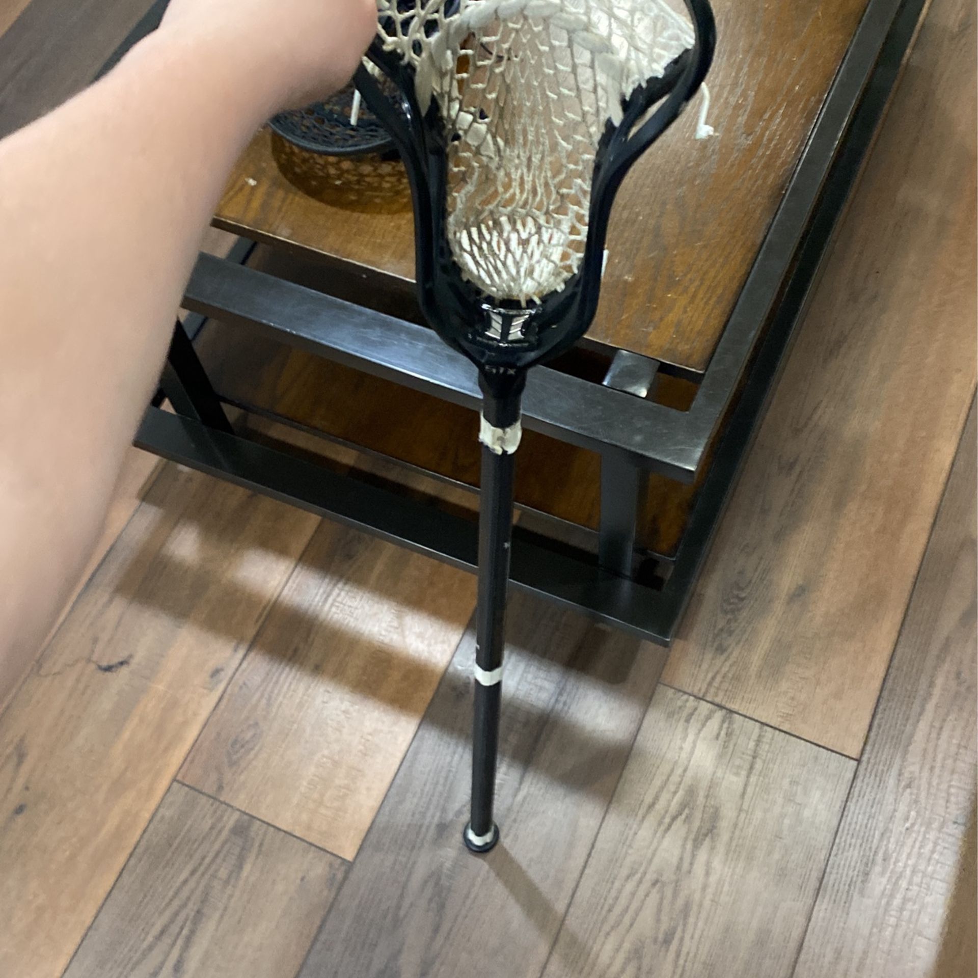 Two Lacrosse Sticks