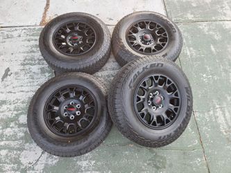 18 inch TRD Off-Road wheels 6x139.7