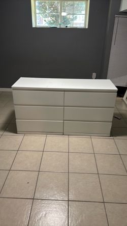 White IKEA￼ Dresser
