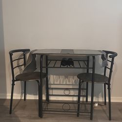 Barely Used Dining Table For 2