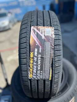 225-60R16 blackhawk new tires 🛞