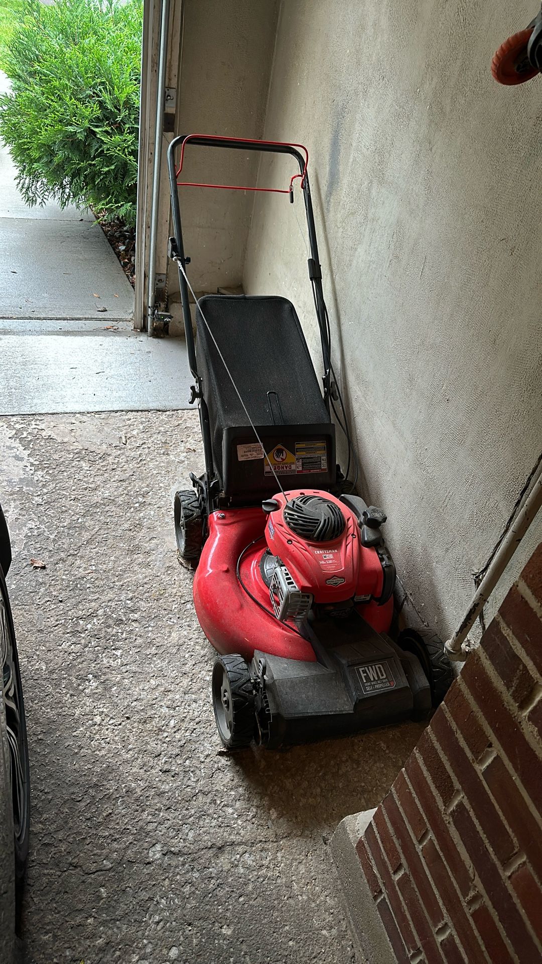 Craftsman M210 140 cc Self Propelled Lawn mower