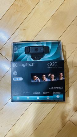Logitech HD pro webcam C920 brand new