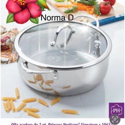 Olla de 7 Qts Heritage Signature Nueva En Su Caja 🌺 Princess House 🌺