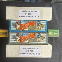 Donruss Baseball Cards
