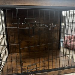 Wood Furniture Dog Cage/crate