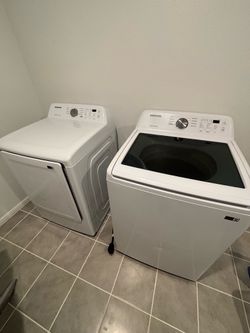 Washer & dryer set