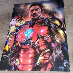 Avengers 3D Holographic Lenticular Poster