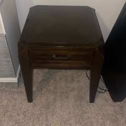 Brown Side Table
