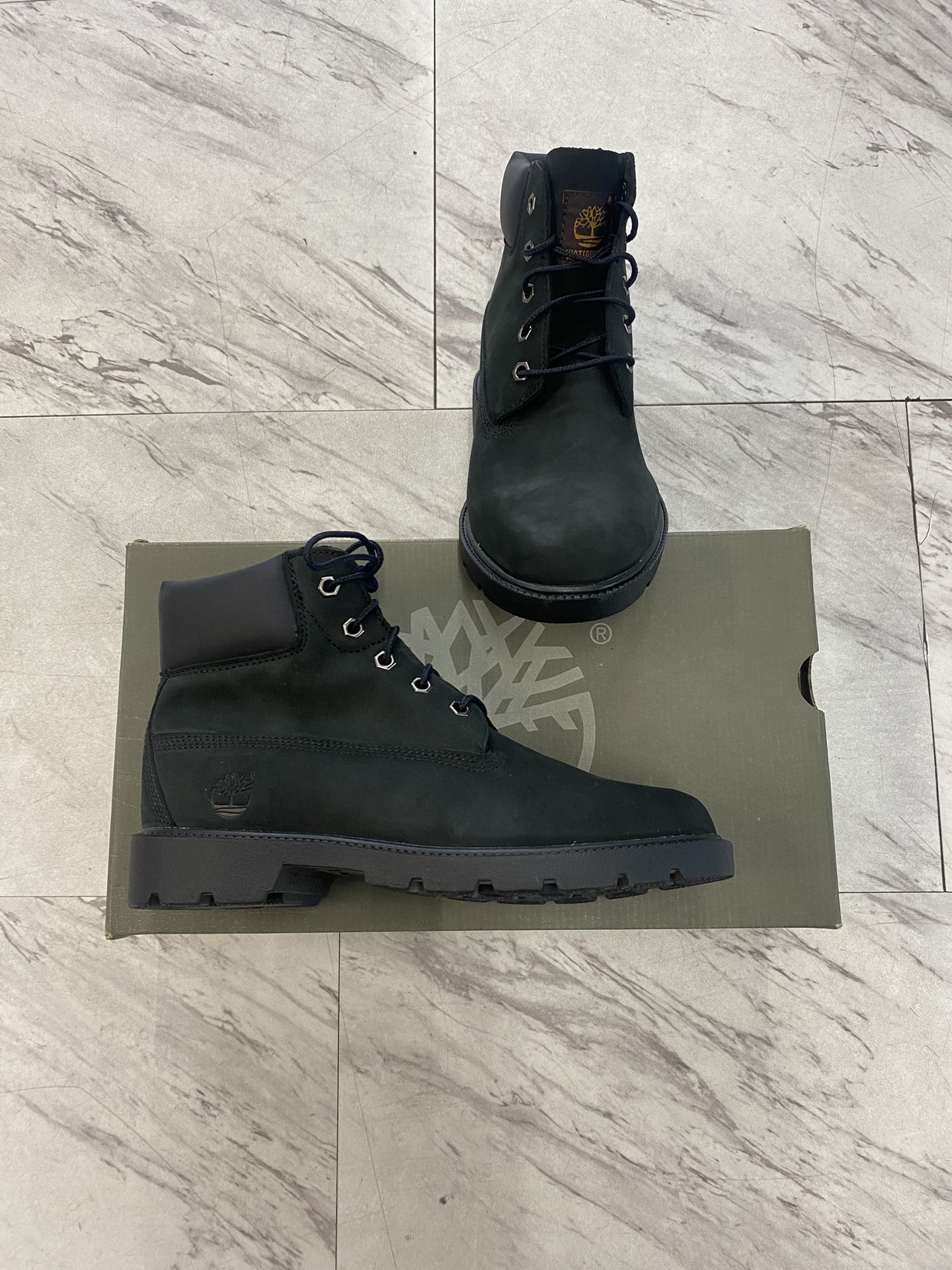 Botas Originales Timberland Negro Niños Juniors