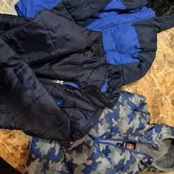 Boys  Warm & Cozy Winter Coats  Sizes 4/5 & 5/6 - PRICES IN DESCRIPTION  