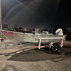 Trade!! Or Sale !!16 Foot Klamath Deluxe Boat  ( Bay Runner) 