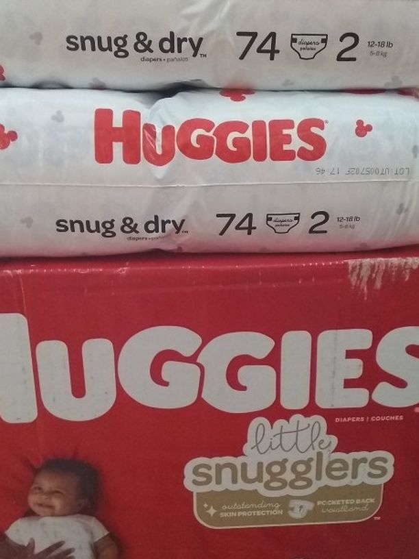 Huggies Size 2 Diapers