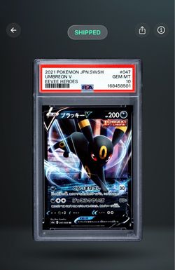 Umbreon V 2021 JPN EEVEE HEROES PSA 10