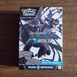 Pokemon Cards Scarlet and Violet Black Bolt Booster Bundle