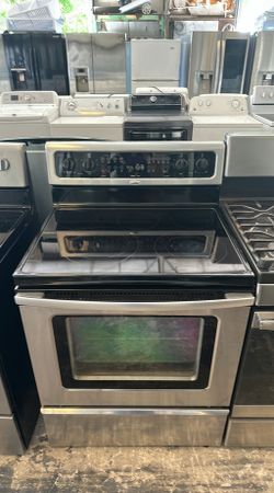 Electric Stove Stainless Steel, Self Clean