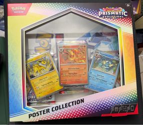 Pokemon Prismatic evolutions  poster , premium collection