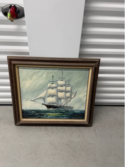 Ship  painting