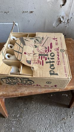 "Patio Snack Set" in the highly collectible "Bamboo"