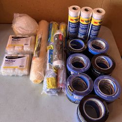 Painting Supplies Lot