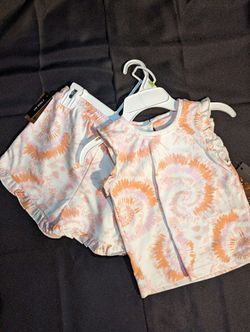 New Madden Girl 2pc Tie Dye Pink Set
