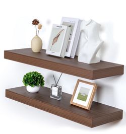 Floating Wall Shelves Set Of 2