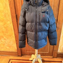 Original Olympic Milan Cortina 2026 puffer jacket by Polo Ralph Lauren size L