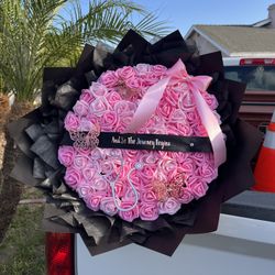 80 Eternal Roses Bouquet 